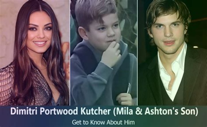 Ashton Kutcher and Mila Kunis Name Their Son Dimitri Portwood