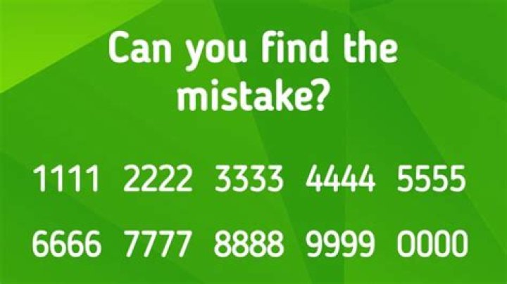 Brain Teaser Puzzle: Can You Find The Mistake Within 10 Seconds?