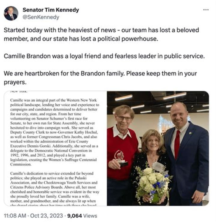 Camille Brandon Obituary, Buffalo NY WNY Office Director Has Died