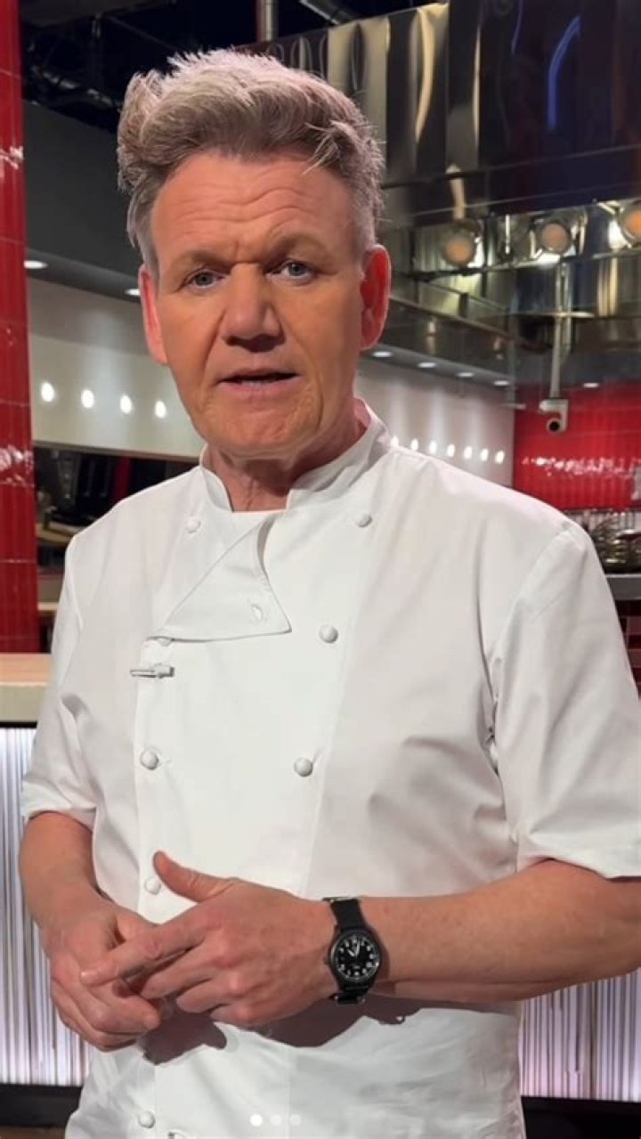 Gordon Ramsay reveals massive bruises after bike accident