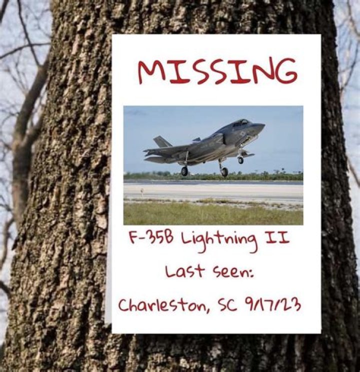 Marine Corps called 911 to report missing F-35 jet in South Carolina after 'mishap'