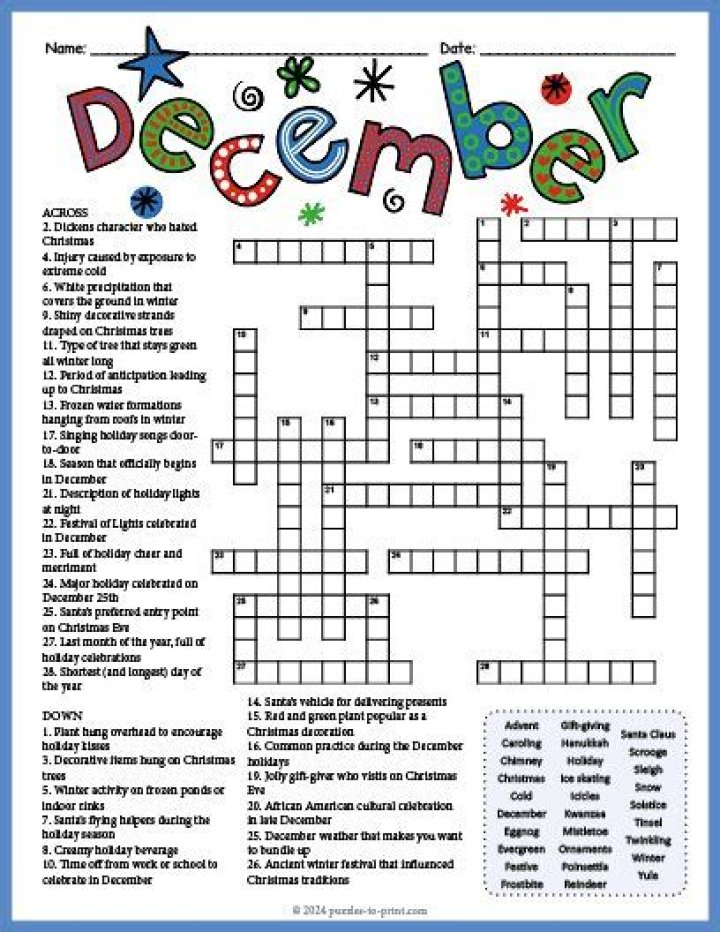 NYT Crossword Answers for December 20 2022, Find Out The Answers To The Full Crossword Puzzle, December 2022