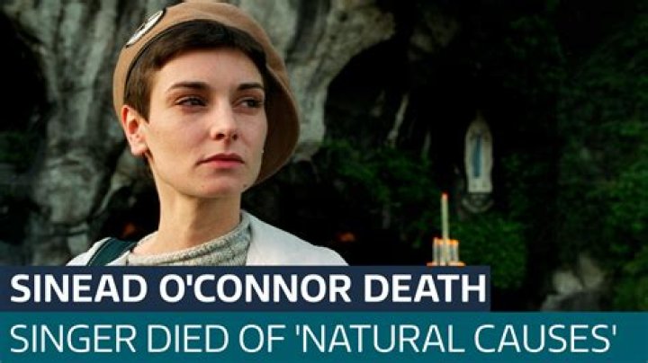 Sinead O'Connor died from natural causes, coroner says